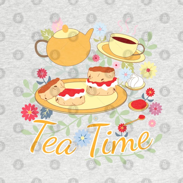 Tea Time by LulululuPainting